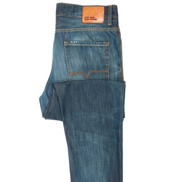 Hugo Boss Blue Orange31 Ocean Regular Fit Jeans 40